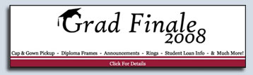 Grad Finale Flash Banner Ad